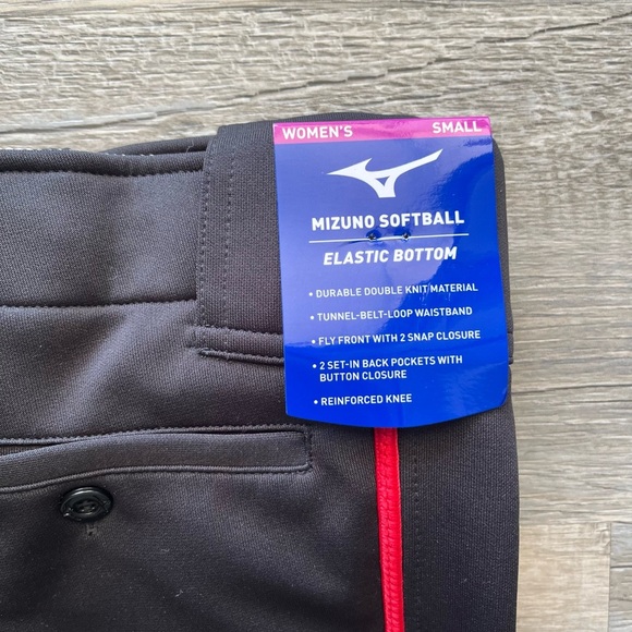 Mizuno Softball Sport Pants with Reinforced Knees BUNDLE, Women’s Sz 2 - Picture 3 of 12